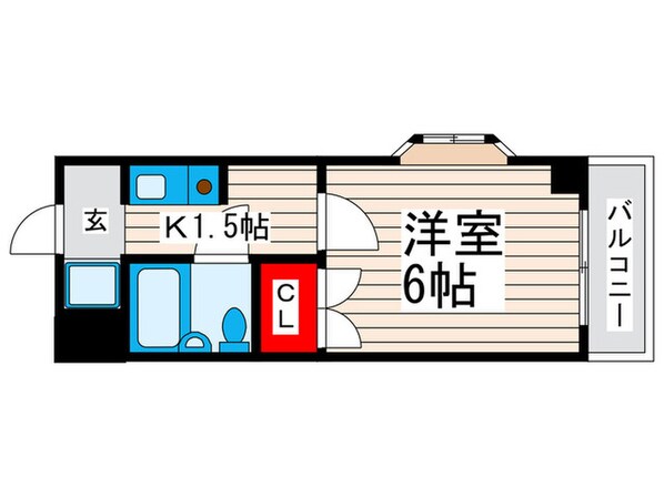 メゾン江戸川の物件間取画像